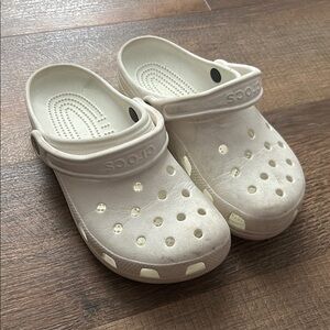 White Crocs